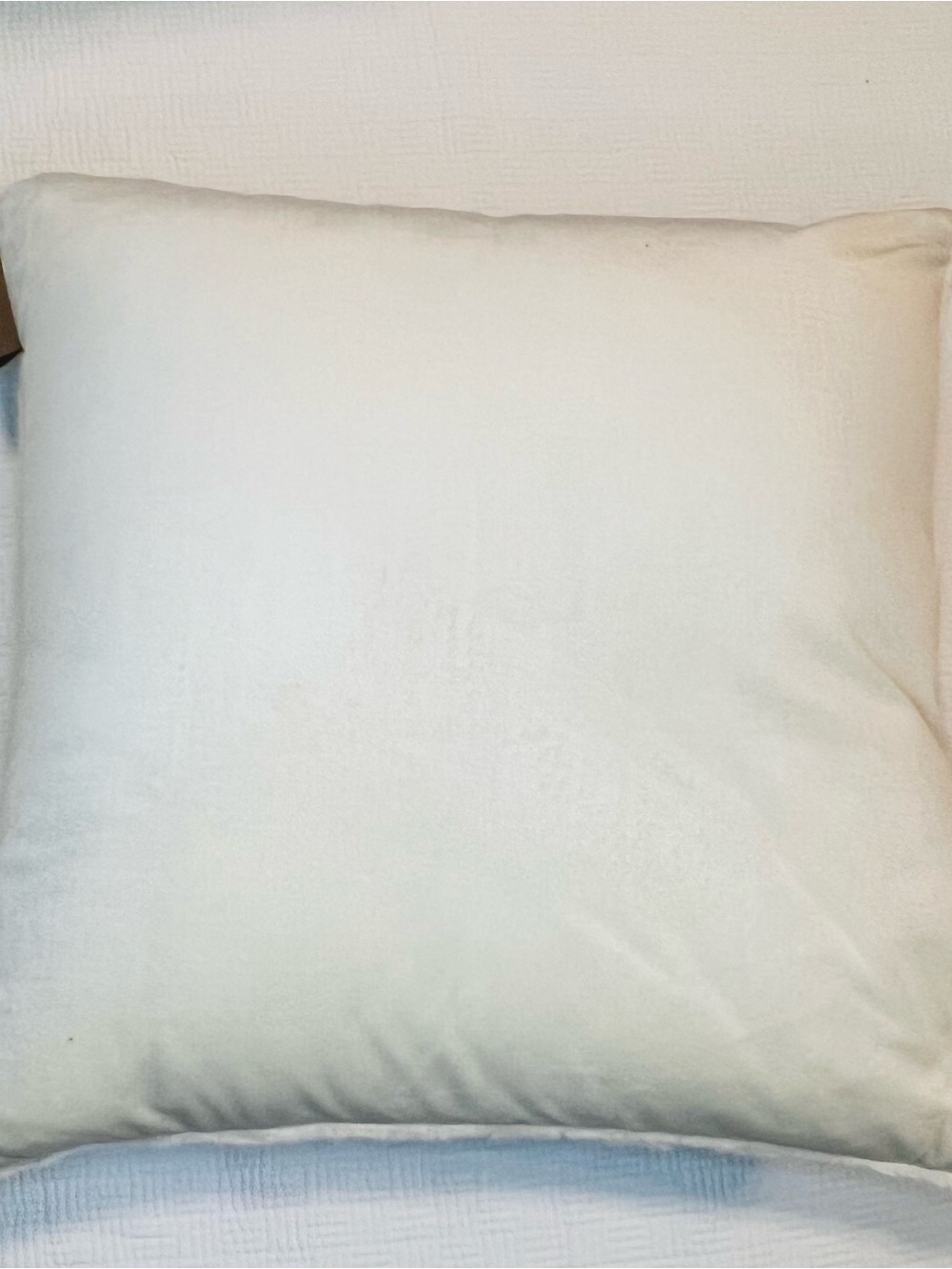 Koolaburra Cream Faux-Fur 20X20 Throw Pillow - Picture 2 of 3